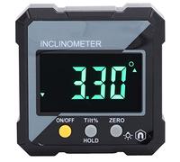 Buscador de ángulo digital, inclinómetro magnético, transportador electrónico con rango de medición de 4x90°, caja de ángulo portátil para corte de madera, montaje de neumáticos y