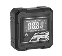 Buscador de ángulo digital magnético - Medidor de ángulo LCD de 4x90 grados, de nivel de rango de medición Transportador de alta precisión | Herramienta de calibre de inglete de de mesa co