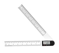 Buscador de ángulos digital 2 en 1 Pricese Regla y herramienta buscadora de ángulos de 7 pulgadas/200 mm, herramienta de medición digital para carpintería, carpintero, regla de construcción