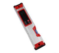 Buscador de ángulos digital, inclinómetro electrónico de precisión de 0,05°, caja de nivel magnética de aleación de aluminio con pantalla retroiluminada para carpintería y construcción (300 mm)