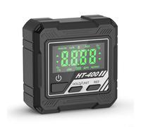 Buscador de ángulos digital, indicador de ángulo digital magnético, inclinómetro con retroiluminación, resolución de 0.1°, para carpintería, metalurgia y reparación automotriz (luz verde)