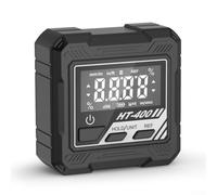 Buscador de ángulos digital, indicador de ángulo digital magnético, inclinómetro con retroiluminación, resolución de 0.1°, para carpintería, metalurgia y reparación automotriz (luz blanca)