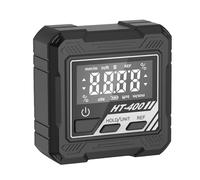 Buscador de ángulos digital magnético - LCD de nivel | 4 x 90 grados de rango de inclinación | para construcción, hogar, maquinaria, inglete, perno de mesa, coche