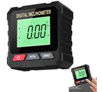 Buscador de ángulos digital, nivel digital, buscador de ángulos digital, magnético, medidor de ángulo magnético de 4 lados, inclinómetro de cubo, transportador de inglete de sierra de mesa, para