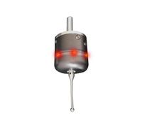buscador de bordes 3D Fresadora CNC con buscador de bordes 3D, varilla de centrado de precisión de tres coordenadas, precisión de 0,01mm(Gray-Red)