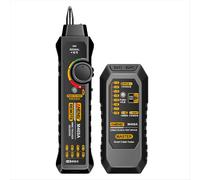 Buscador de cables de red M469A RJ45 RJ11 LAN Finder Tester, Negro