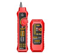 Buscador de cables de red M469A RJ45 RJ11 LAN Finder Tester, Rojo