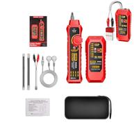 Buscador de disyuntores | Rastreador de circuitos eléctricos,Rastreador de cables Ethernet de circuito eléctrico, vídeo, generador de tonos, rastreador de metales, buscador de cortocircuitos Demaxiyad