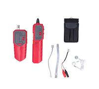 Buscador de líneas de red NF-168S, detector de probador de cables POE antiinterferencias de sensibilidad ajustable con auriculares