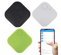 Buscador de Llave, Paquete de 3 rastreadores Bluetooth Inteligentes, localizador de Seguimiento GPS de Rango de hasta 80 pies, Control de aplicación Anti-pérdida Compatible con iOS Android