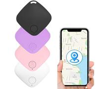 Buscador de llaves, buscador de artículos Bluetooth, localizador de llaves inalámbrico con recordatorio de alarma antipérdida, rastreador GPS antipérdida, etiqueta inteligente adecuada para llaves