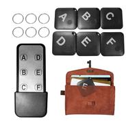 Buscador de llaves | Rastreador de bolsos de 90 dB | Rastreador de llaves inalámbrico de rango de 131 pies con transmisor y 6 receptores - para artículos perdidos de equipaje de mascotas y adultos