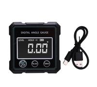 Buscador de nivel y ángulo Digital 4x90 grados 4 lados imán fuerte inclinómetro Digital para sierra de mesa construcción carpintería