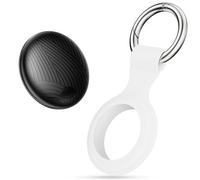 Buscador de Objetos Bluetooth 1 Pack Negro, Smart Air Tracker Tag Funciona con Buscar Apple (Sólo iOS, Android no Compatible), Localizador para Llaves, Carteras, Equipaje, Batería Reemplazable