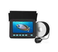 Buscador de Peces, Cámara de Pesca portátil con Video Submarino 4,3 Pulgadas y 20 m, Fija en caña, 1000 líneas TV, Impermeable, batería 10000 mAh, 10 h duración