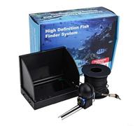 Buscador de peces de 4.3 pulgadas con pantalla HD 220 cámara gran angular con visión nocturna, para pesca en hielo, mar, lago, río, 2026 (IPS + cámara de 30 m)