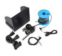 Buscador de peces LCD de 4,3 pulgadas con lente de onda completa de 220 grados y alta capacidad de penetración en condiciones de agua turbia (30 m)