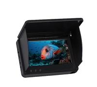 Buscador de Peces vídeo portátil, cámara submarina for Pesca en Hielo, Pantalla LCD 4,3/5,0 Pulgadas, visión Nocturna for Luces Barco del Lago de Hielo(20m 4.3in Carton Box)