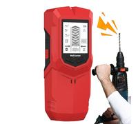 Buscador de pernos - Escáner de pared - Detector de pared - Pantalla LCD Detector de alarma de audio Nivelador Reconocimiento de profundidad para carpintero, yeso, hogar, carpintería, renovación de