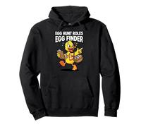 Buscador de Roles de Caza de Huevos Equipo de Pascua de Pato Sudadera con Capucha
