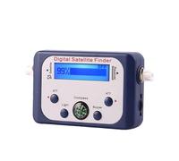 Buscador de satélite Digital, medidor Prueba, Receptor señal TV, buscador con brújula y Pantalla LCD FTA DVB S2 Alta sensibilidad