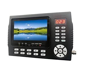 Buscador de satélite, KPT-258S / T DVB-S2 / T2 Satélite TELEVISOR Receptores de Finder de TV Hd Prueba de señal del medidor del receptor satelital DIGITAL VS ST-5150(KPT 258ST)