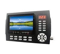 Buscador de Satélites, KPT-258S / T DVB-S2 T2 Satélite TELEVISOR Receptores de Finder TV HD Prueba señal del medidor Receptor satelital Digital VS ST-5150(KPT 258ST)
