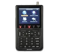 Buscador de satélites, Receptor de TV por satélite WS-6908, medidor señal Digital DVB-S FTA, Pantalla LCD 3,5 Pulgadas, Compatible con QPSK