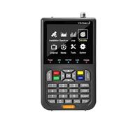 Buscador de satélites, V8 Finder 2 Buscador de satélite Digital DVB-S2X 1080P HD Receptor señal TV Decodificador + Bolsa(V8 Finder 2)