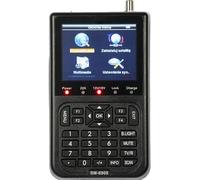 Buscador de Satélites WS-6908 Medidor de receptor TV satelital DVB-S FTA Buscador señal satélite digital Soporte pantalla LCD 3.5 pulgadas QPSK