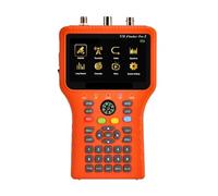 Buscador de señal de satélite V8 PRO2, DVB-S2X/S2/S/T2/T/C AHD, Receptor Detector de TV y satélite con Pantalla LCD para solucionar Problemas