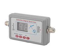 Buscador de Señal Satelital 950-2150MHz con Amplificador de Zumbador, Retroiluminación, Buscador de Señal Satelital Fácil para LNB, Receptor, Medidor de Buscador de Señal