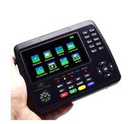 Buscador de señal satelital, V10 Finder MAX HD Señal De TV Satelital DVB-S/S2/S2X Detector H.265 Decodificación 10 bits 1080P, Dispositivo Portátil