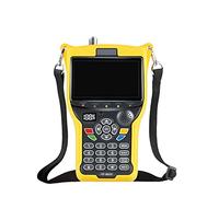 Buscador de señal satelital, VF 9930 DVB-S2/T2 MPEG4 DVB H.265 Receptores de TV satélite HD Receptor de señal de prueba de señal LCD de 4.3 pulgadas, para configurar antena parabólica (VF9930 sin CCTV