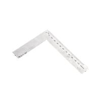 Buscador en ángulo de acero inoxidable de diseño preciso con marcado claro para carpintería, metalurgia, tareas técnicas de redacción, construcción, regla en ángulo