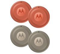 Motorola Moto Tag 2 (4-Pack), Tracker Android, Bluetooth Channel Sounding + UWB, protección IP68, batería de Larga duración, Pantone Arabesque & Laurel Oak