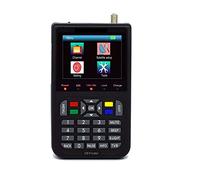 Buscador V9 de satélite Digital LCD 3,5 Pulgadas señal Medidor Satfinder, Rastreador de satélites(Nero)