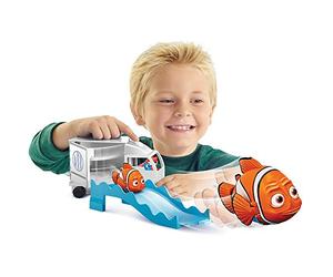 Buscando a Dory - Playset con acción: Camión de Hank, Color Blanco (Bandai 36455)