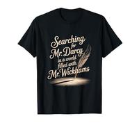 Buscando al Sr. Darcy Orgullo y prejuicio Jane Austen Camiseta