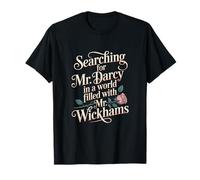 Buscando al Sr. Darcy Orgullo y prejuicio Jane Austen Camiseta