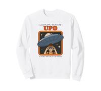 Buscando mi OVNI (Funny Retro Graphic) Sudadera