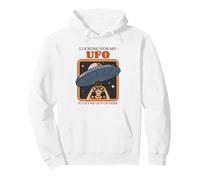 Buscando mi OVNI para sacarme de aquí (Retro Graphic) Sudadera con Capucha