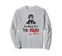 Buscando Mr. Darcy Impresión Negra Divertido Sudadera