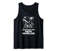 Buscando nuevos Mundos Astronomía Stargazer Graphic Camiseta sin Mangas
