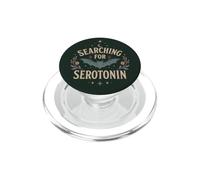 Buscando Serotonin Bat Goth Spooky Mental Health PopSockets PopGrip para MagSafe