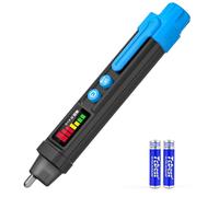 buscapolos comprobador de corriente voltimetro, MESTEK Detector de Voltaje sin Contacto, Probador de Voltaje de Ca Sin Contacto 12V-1000V/48V-1000V, Identificar Fase y Neutro