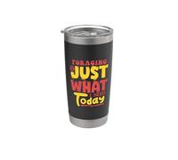 Buscar alimentos es justo lo que necesito hoy Diversión Vaso térmico de acero inoxidable de doble pared