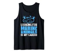 Buscar Animales Marinos es mi Cardio Camiseta sin Mangas