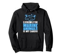 Buscar Animales Marinos es mi Cardio Sudadera con Capucha