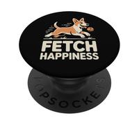 Buscar Felicidad juguetón Perro de Dibujos Animados PopSockets PopGrip Adhesivo